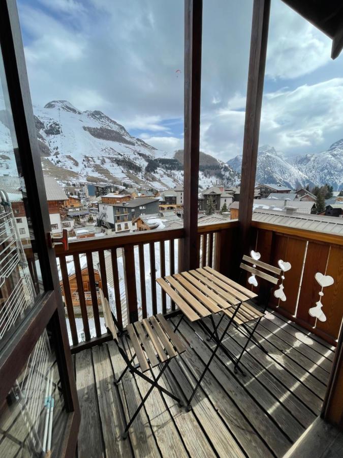 Appartement Les deux Alpes : charmant studio, quartier Vénosc Extérieur photo